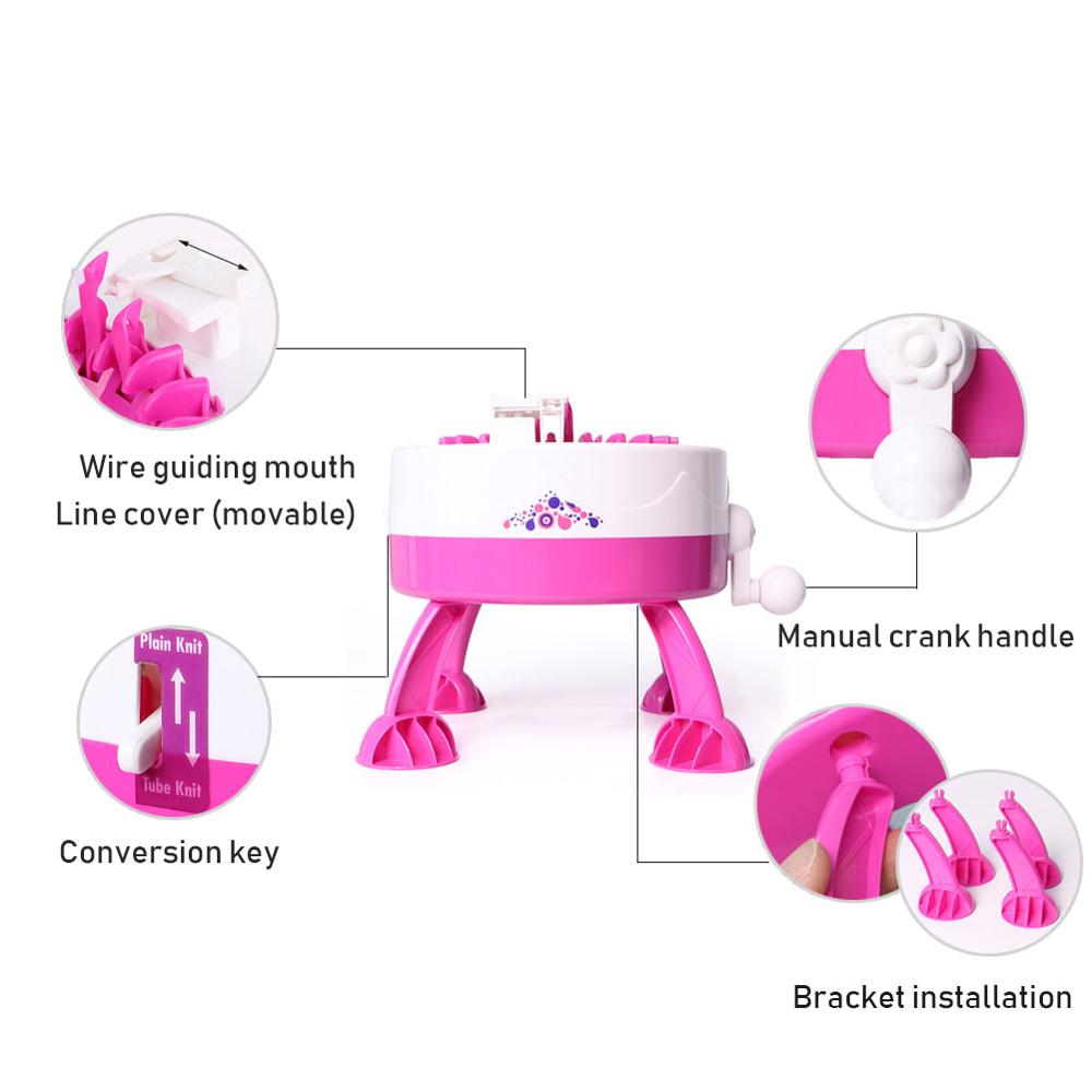 YarnCode Smart Loom Knitting Machine with 22 Needles, Perfect for Beginners  and Knitting Enthusiasts, DIY Hand Knitting Made Easy - Vysta Home