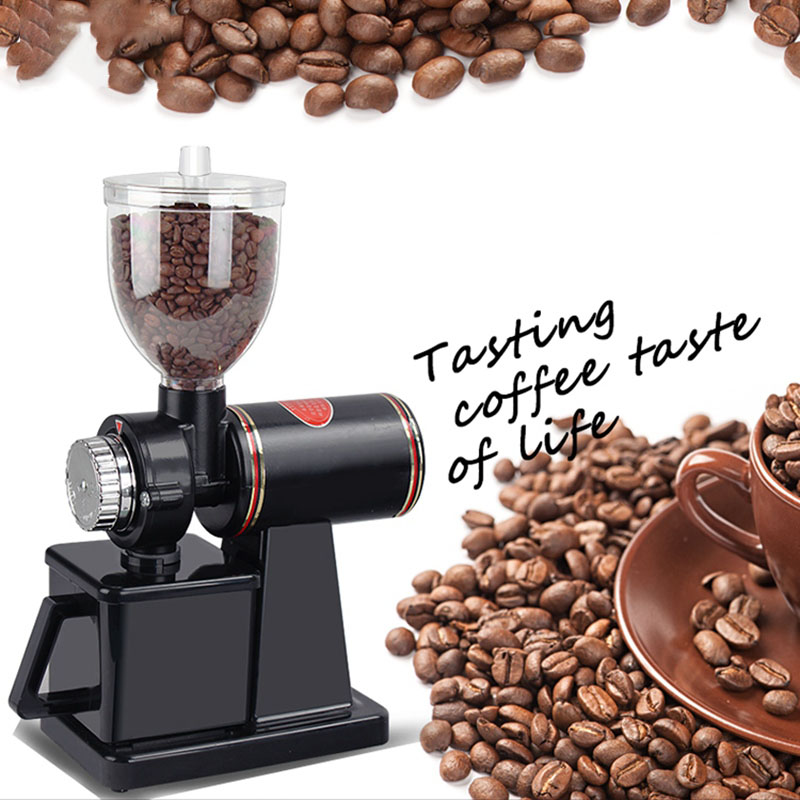 180W Electric Coffee Bean Grinder High Capacity Coffee Grinding Machine Burr