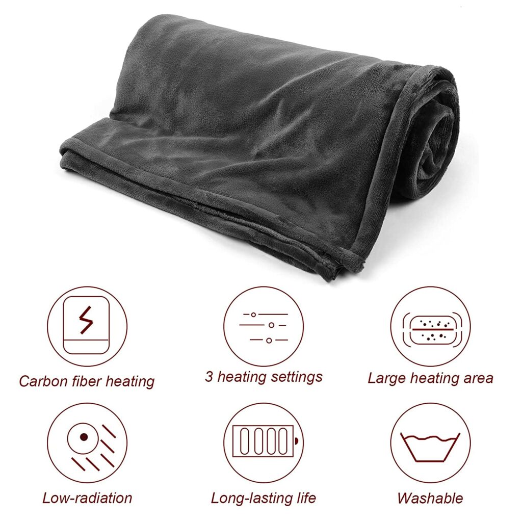 Longest lasting heated online blanket