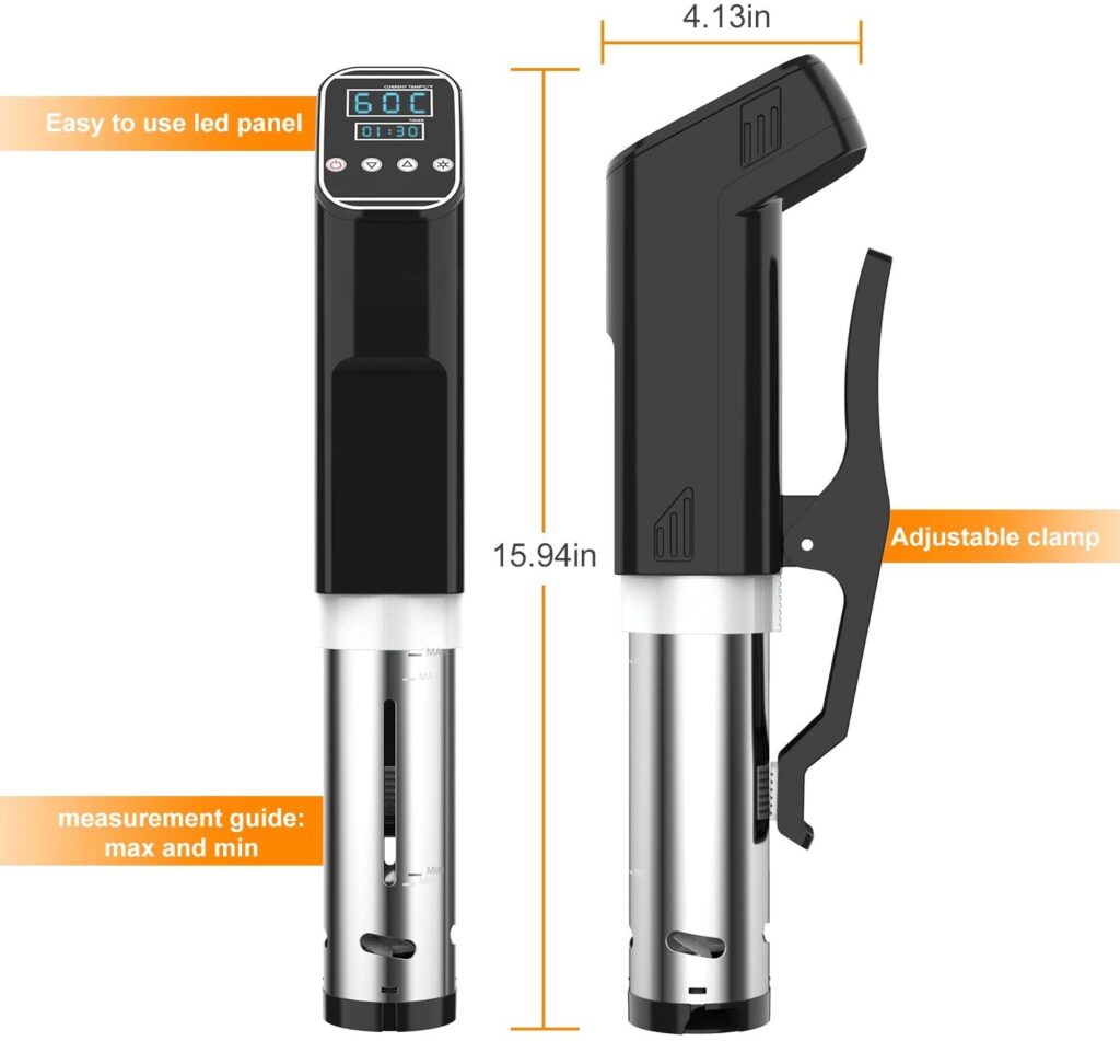 VacuCook Ace Thermal Immersion Circulator, Sous Vide Machine - Vysta Home