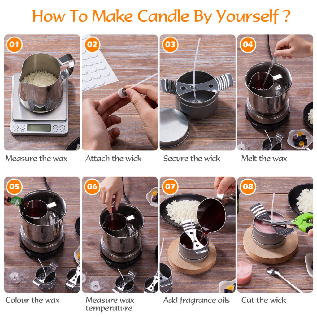 AroFlame DIY Candle Making Kit Suitable for Beginner to Advanced