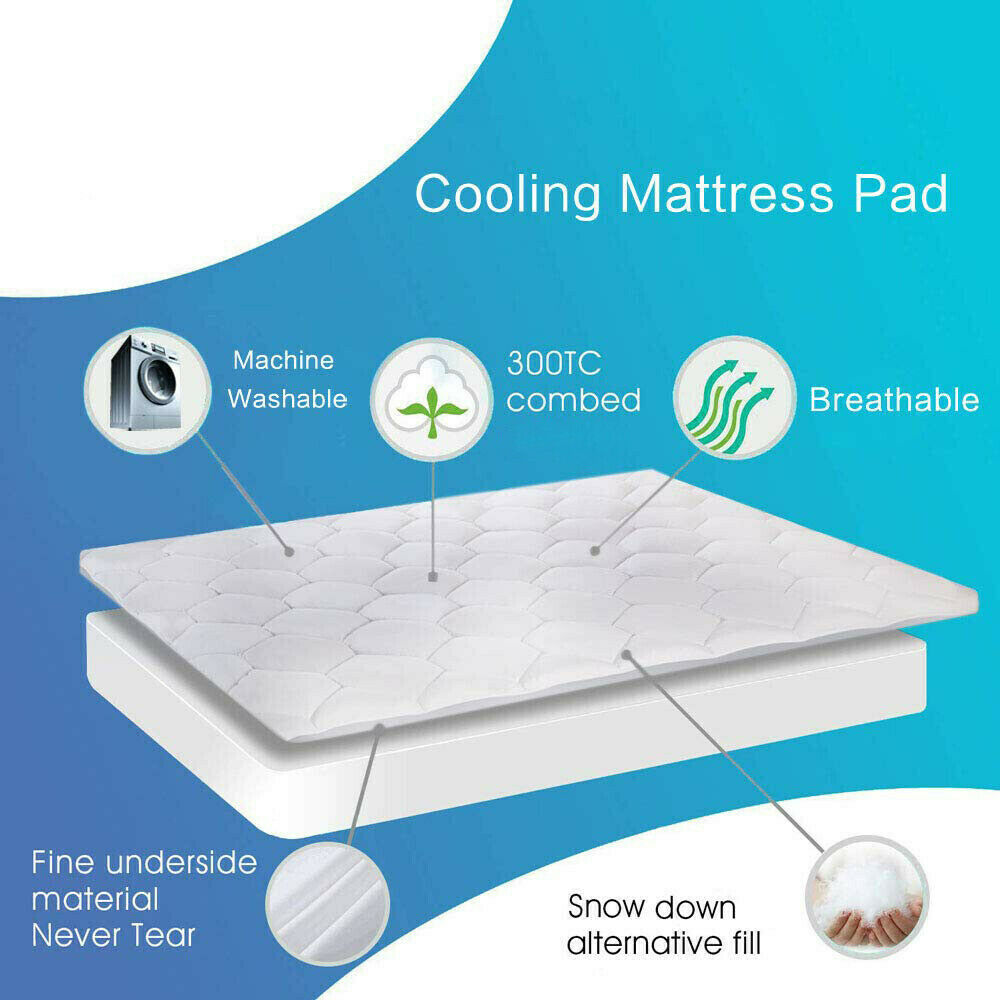 Breathable, Cooling Mattress Protector