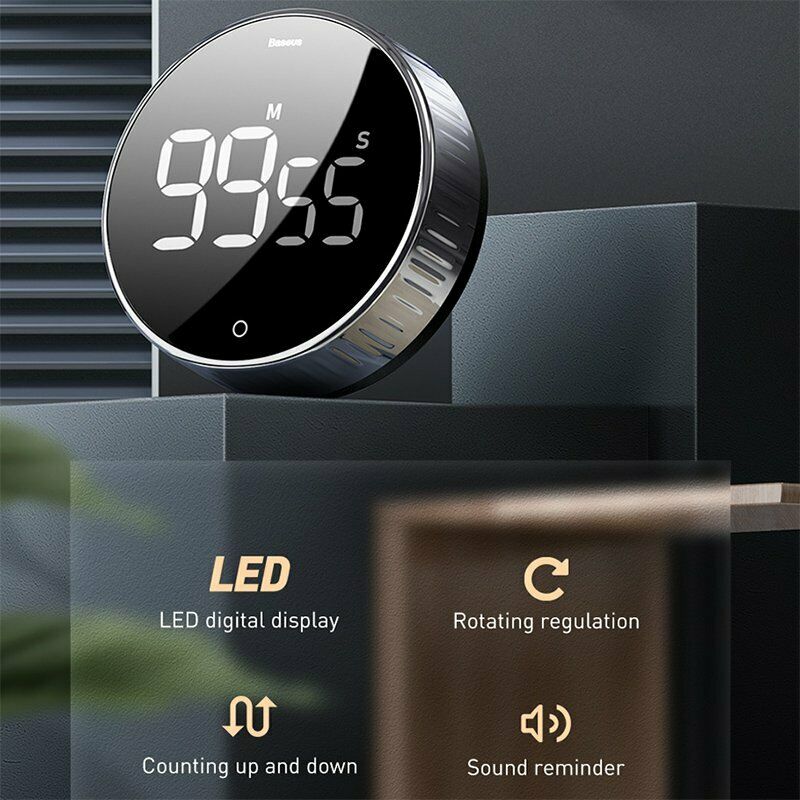 Magnetic LED Digital Timer