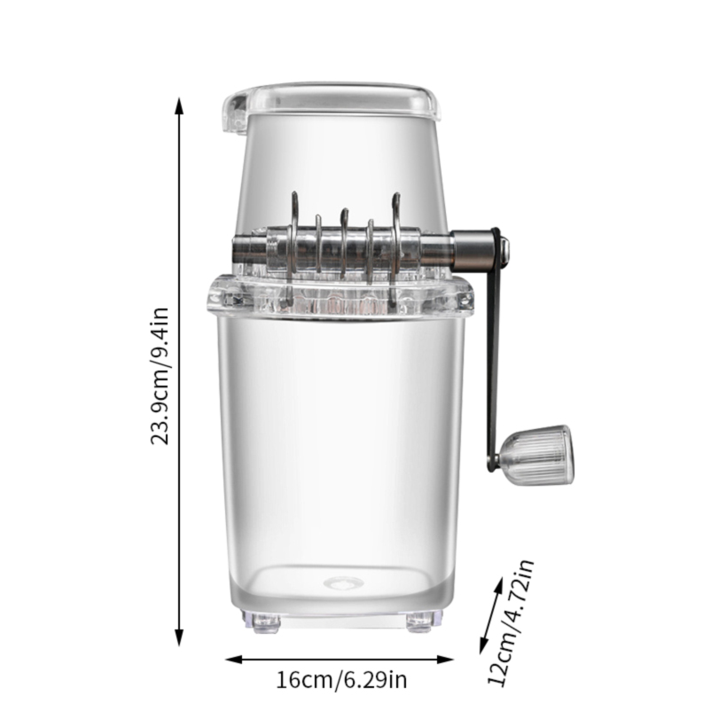 1pc Household Manual Ice Crusher Shaver For Ice Snow, Drinks