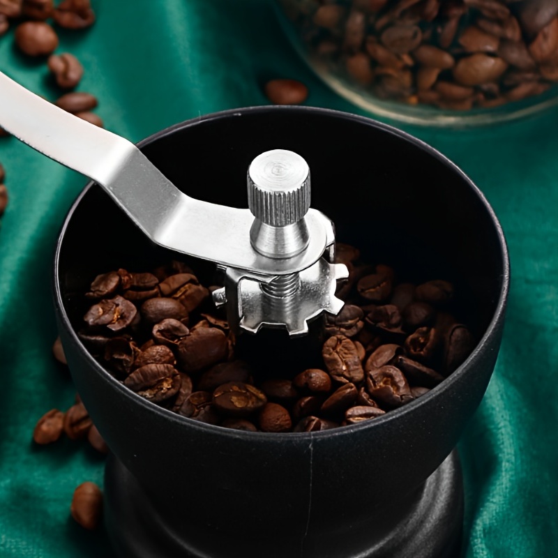 Black Hand Coffee Bean Grinder Ceramic Core Grinder Home Office Grinding  Fine Powder Coffee Bean Grinder,Hand coffee grinder