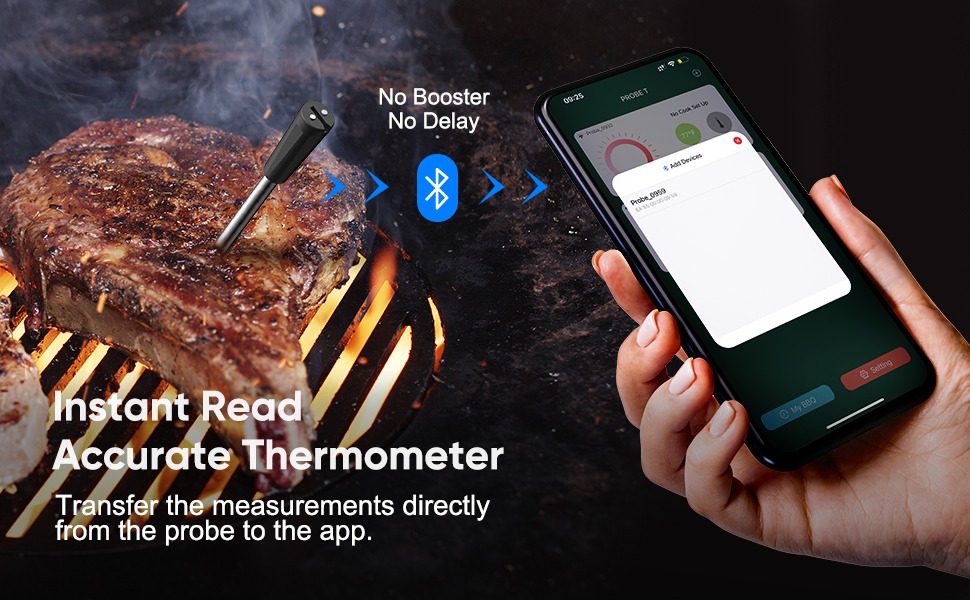 Grill Guru Bluetooth Thermometer - Grill Guru